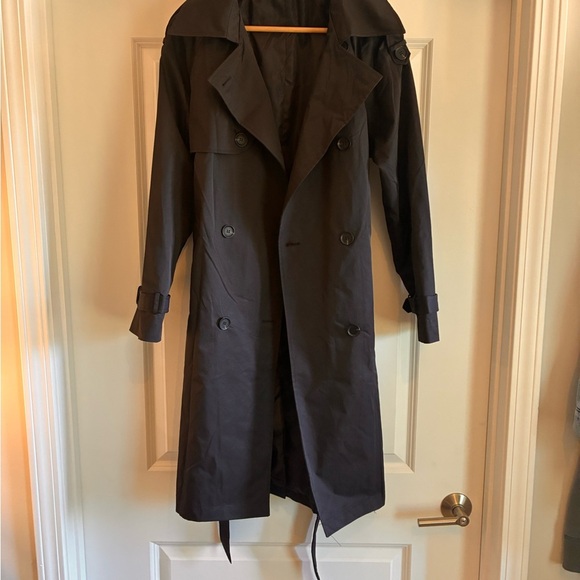 Jackets & Blazers - Black Trench Coat